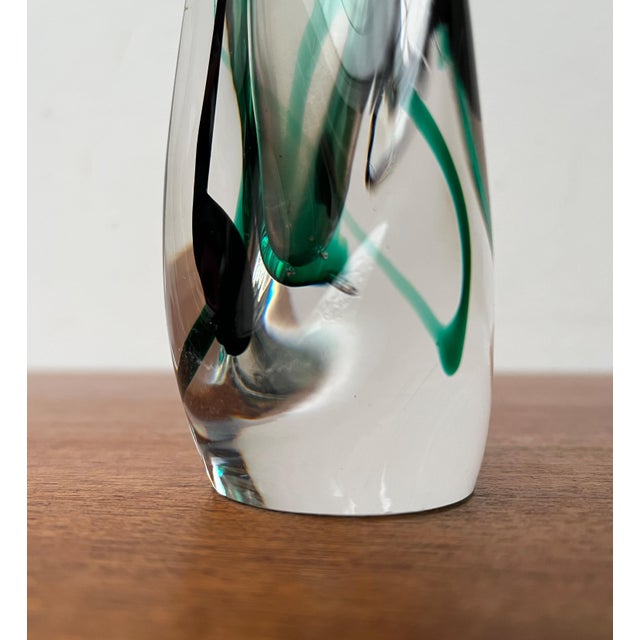 Vintage Art Glass Vase by Max Verboeket for Kristalunie Maastricht, 1970s For Sale - Image 6 of 18