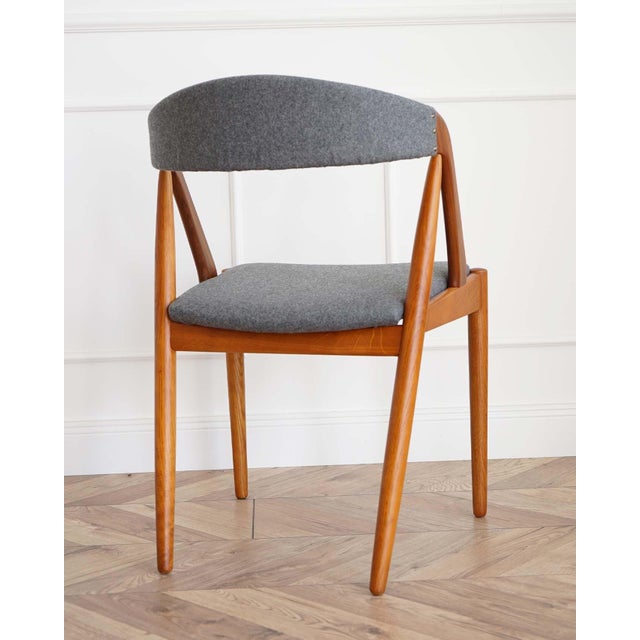 Danish Model 31 Dining Chairs by Kai Kristiansen for Schou Andersen Møbelfabrik, 1950s, Set of 4 For Sale - Image 9 of 15