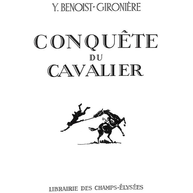 BENOIST-GIRONIERE, Y. [135] pp. Librairie des Champs-Elysees 1968 11 1/4" x 9"