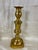 Pair of Vintage Solid Brass Candlesticks – Georgian Colonial Style With Octagonal Bases For Sale - Image 9 of 10