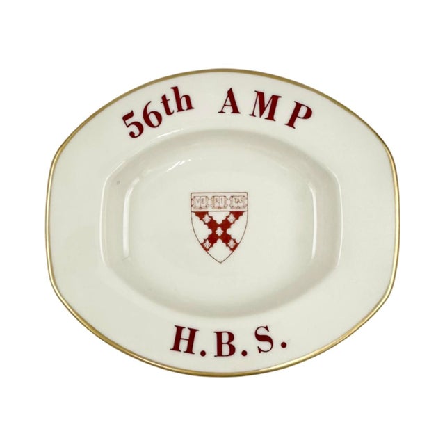 Mid-Century Modern Vintage Harvard University Business School Ashtray For Sale - Image 3 of 9