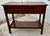 1980s Vtg. Harden Chippendale Style Flip Top Cherry Server/Bar Table W/Drawer & Shelf For Sale - Image 5 of 14