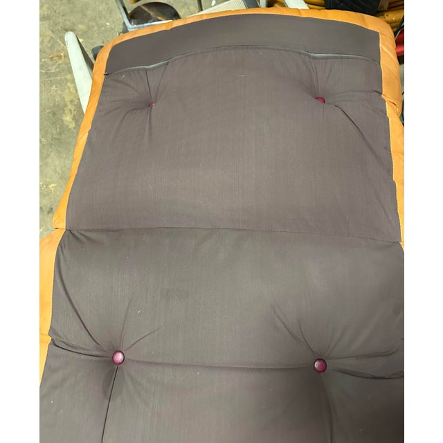 1970s 1970s Mid Century Modern Ingmar Relling for Westnofa Teak and Cognac Leather Sling Chair For Sale - Image 5 of 11