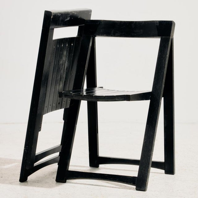 Folding chair from the 1960s designed by Aldo Jacober, which can be a great choice for space saving as well as function....