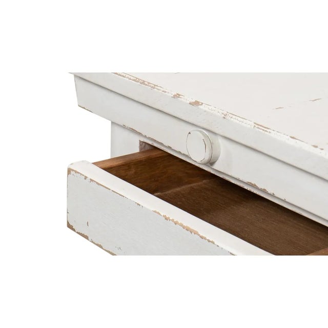 Painted Country Drop Leaf Table For Sale - Image 11 of 11