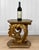 Original 1970's Italian Rococo Pedestal Table Attractive Scrolled Acanthus Foliage Motif Base with Great Detailing Solid...