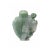 Carved Chinese Green Jade Snuff Bottle With Luyi, Money and Lucky Bat For Sale In San Francisco - Image 6 of 11