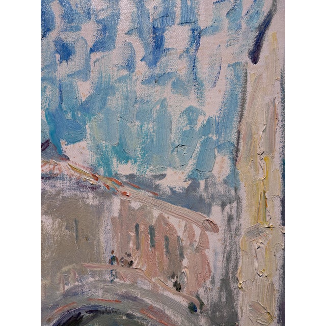 Paint Georgij Moroz, Near the Rialto Bridge, Venice, 1999, Painting For Sale - Image 7 of 8