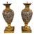 Pair of 19th C. French Marble and Bronze Urns For Sale