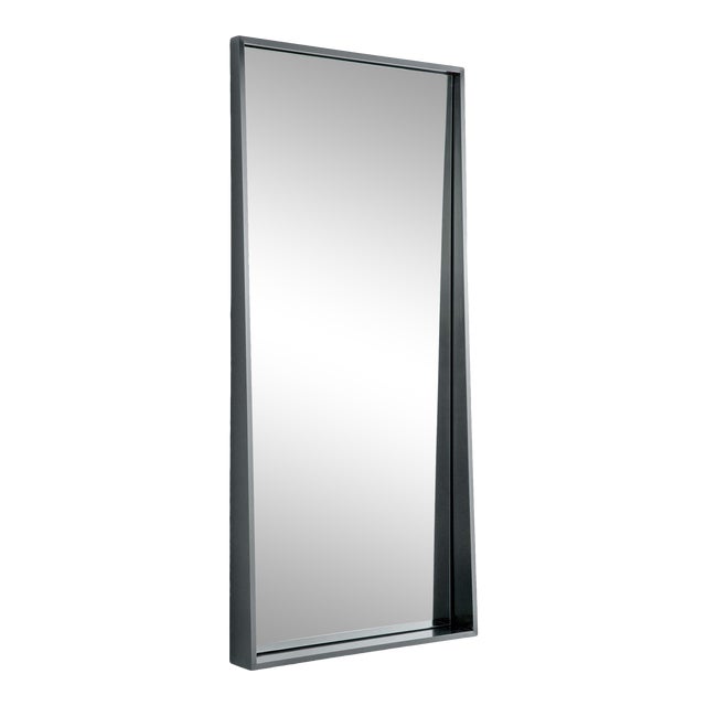 Regina Andrew Gunner Mirror in Steel For Sale