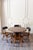 Mid-Century Modern Mid-Century Dixie Furniture Pub Chairs and Matching Faux Bamboo Hexagonal Game Table Set For Sale - Image 3 of 18