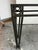 Custom Design Iron + Quartz Stone Console Table For Sale - Image 9 of 12