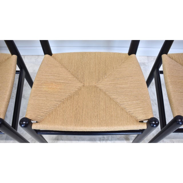 Contemporary Carl Hansen and Sons, Hans J. Wegner Ch36 Chairs – Set of 4 For Sale - Image 10 of 12