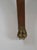 Regency Revival British Coffee Table with Brass Paw Feet, 1920s For Sale - Image 10 of 13