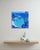 Lake Tahoe Blue - Contemporary Oil Painting Original For Sale - Image 9 of 10