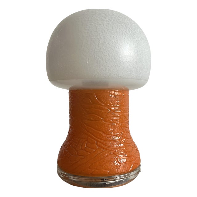 Glass Table Lamp by Korn Karin, 1960s For Sale