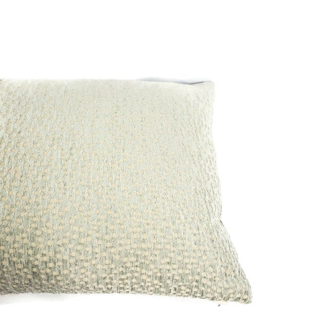 Clarke & Clarke Contemporary Clarke & Clarke Cesare in Duckegg Lumbar Pillow Cover For Sale - Image 4 of 6