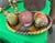 Brown Vintage Pottery Fruit and Basket With Brass Accents For Sale - Image 8 of 8