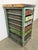 Green Vintage Industrial Iron Chest of Drawers, 1950s For Sale - Image 8 of 15