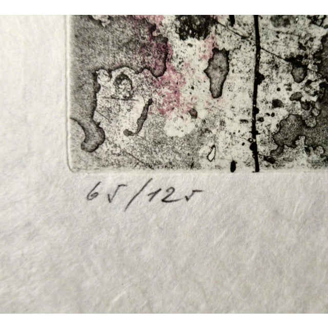 Paper Roberto Matta "Centre Noeuds" Planche #3 1974 Original Print For Sale - Image 7 of 7