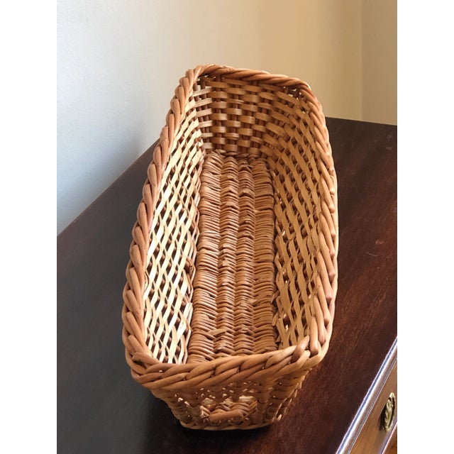 Vintage French Baguette Bread Basket For Sale - Image 12 of 12