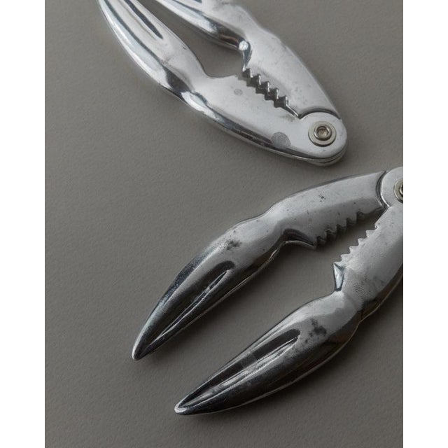 Vintage Silver Plated Lobster Cracker, 1960s, Set of 2 For Sale - Image 6 of 11