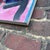 1980s Jerry Buckvar Large Colorful Abstract Painting For Sale - Image 5 of 12