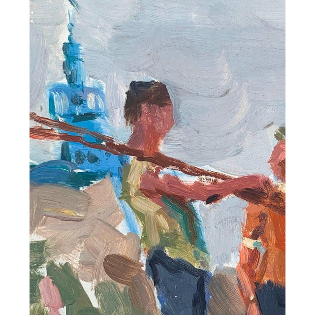 FREE SHIPPING worldwide. The painting will be rolled up and packed securely in a special protective tube. Note: The...