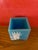 Late 19th Century Antique Blue Opaline Box For Sale - Image 5 of 8