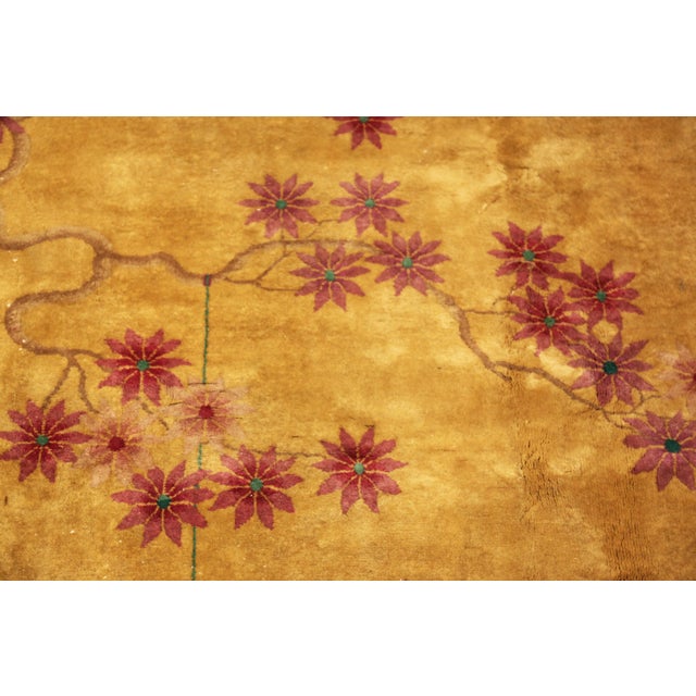Nazmiyal Collection Antique Chinese Art Deco Rug For Sale - Image 4 of 7