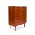 Mid-Century Modern Vintage 1960s Mid-Century Teak Tallboy Dresser For Sale - Image 3 of 9