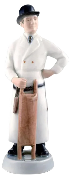 Butcher Figurine by M. Bovenschulte for Royal Copenhagen