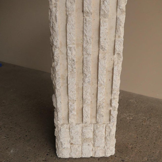 Vintage Mactan Stone Plinth For Sale - Image 3 of 9