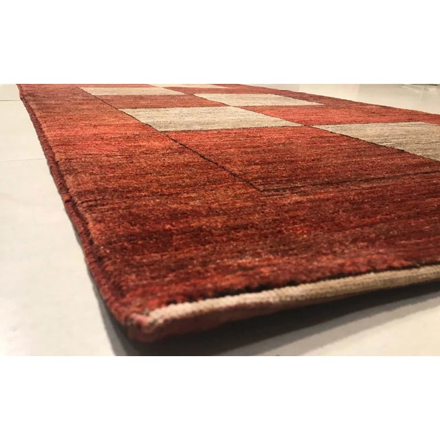 Vintage Afghan Wool Runner, 1980s For Sale - Image 6 of 9