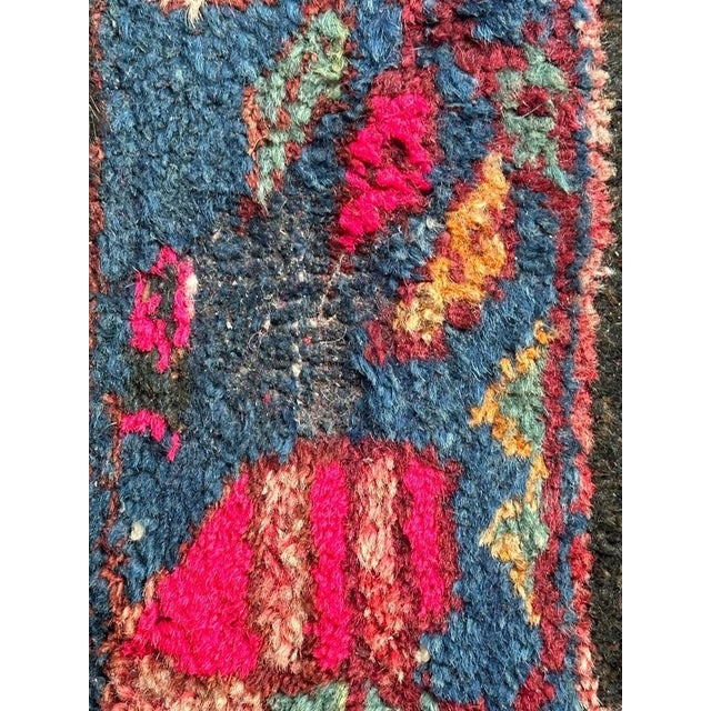 Mid-Century Tribal Afshar Bag Face Rug, 1940s For Sale - Image 6 of 13