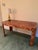Hollywood Regency Italian Patchwork Burl Veneer Writing Desk With Brass Trim For Sale - Image 3 of 3