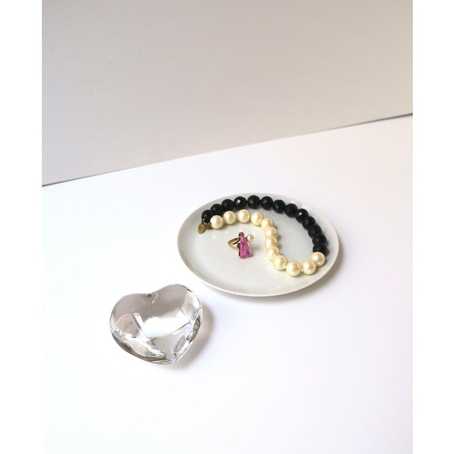 Baccarat Baccarat French Crystal Heart Paperweight Decorative Object For Sale - Image 4 of 13