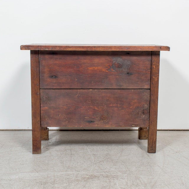 19th Century French Directoire Style Provincial Mélèze Petite Chest For Sale - Image 13 of 13