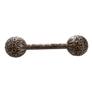 Quality Antique Silver Child's Double Ended Rattle C1880