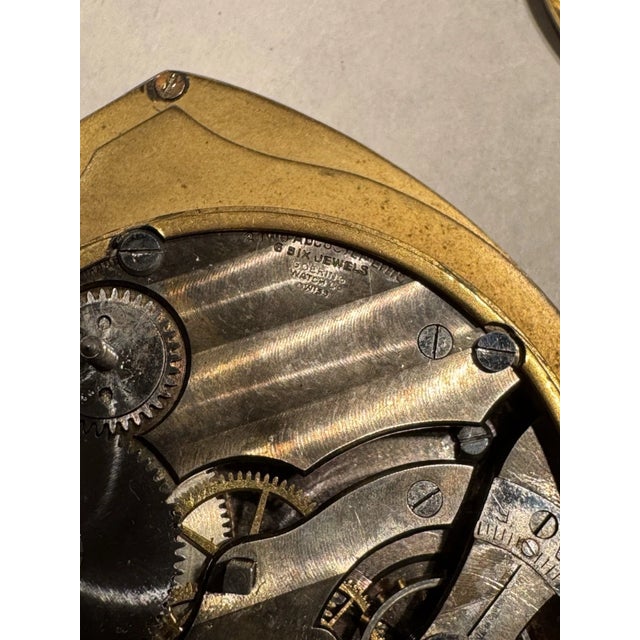 Swiss Art Deco Desk Clock by Goering For Sale - Image 11 of 11