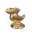 A vintage, brass Jayhawk paperweight. Features a brass paperweight in the form of “Big Jay”, the Kansas University mascot....