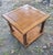 Mid-Century Spanish Revival Oak Parquet Two-Tier End Tables - A Pair For Sale - Image 4 of 10