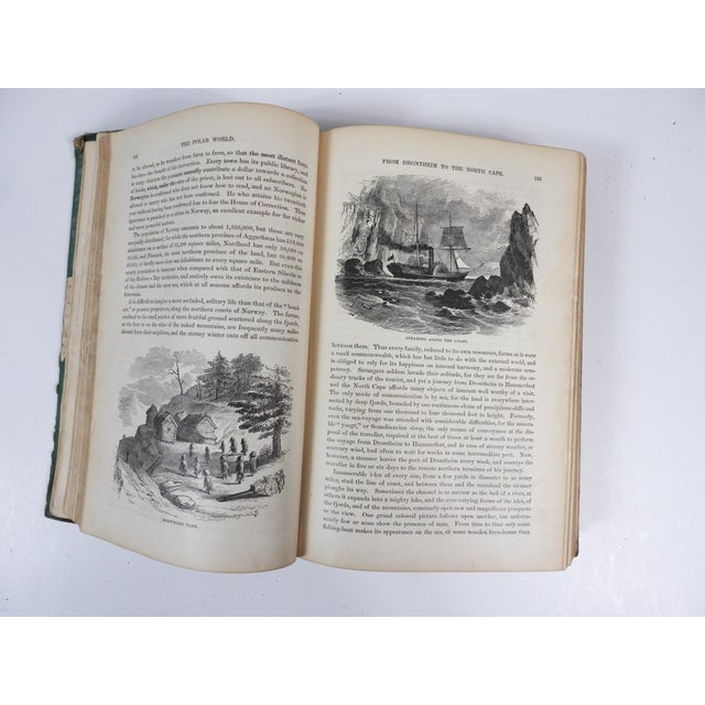 Green 1874 Polar and Tropical Worlds Arctic and World Expeditions Book For Sale - Image 8 of 16