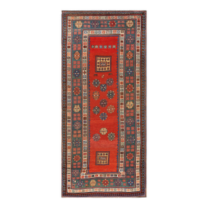 19th Century Caucasian Talish Carpet ( 4' x 8'8" - 122 x 264 )