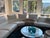 Roche Bobois Stunning Roche Bobois White Leather Sectional For Sale - Image 4 of 6