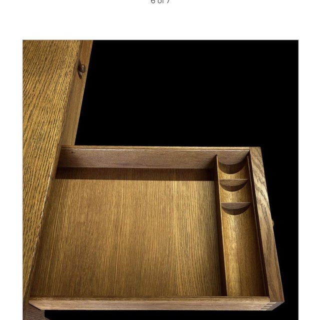 This is a lovely early example of a classic desk by Hans J wegner and produced by Andreas Tuck, in very good condition,...