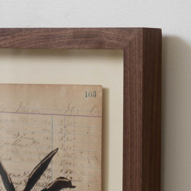Wood Pétale Drawing by Afsoon Thayer For Sale - Image 7 of 10