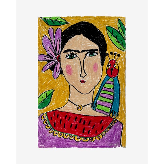 “Frida” Archival Print of Artwork by Shane Tarkington For Sale