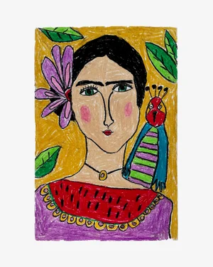 “Frida” Archival Print of Artwork by Shane Tarkington