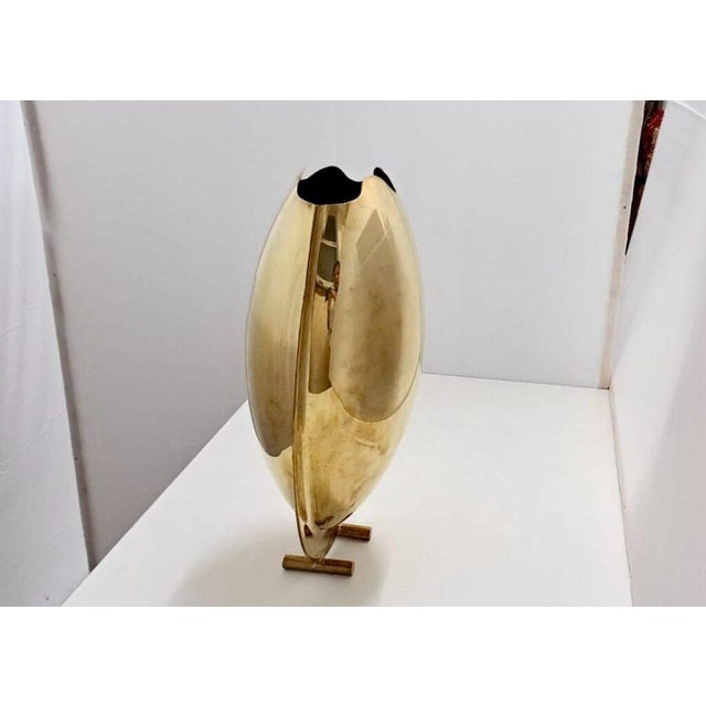 Sculptural Vase by Giuliano Malimpensa, 1985 For Sale - Image 3 of 4
